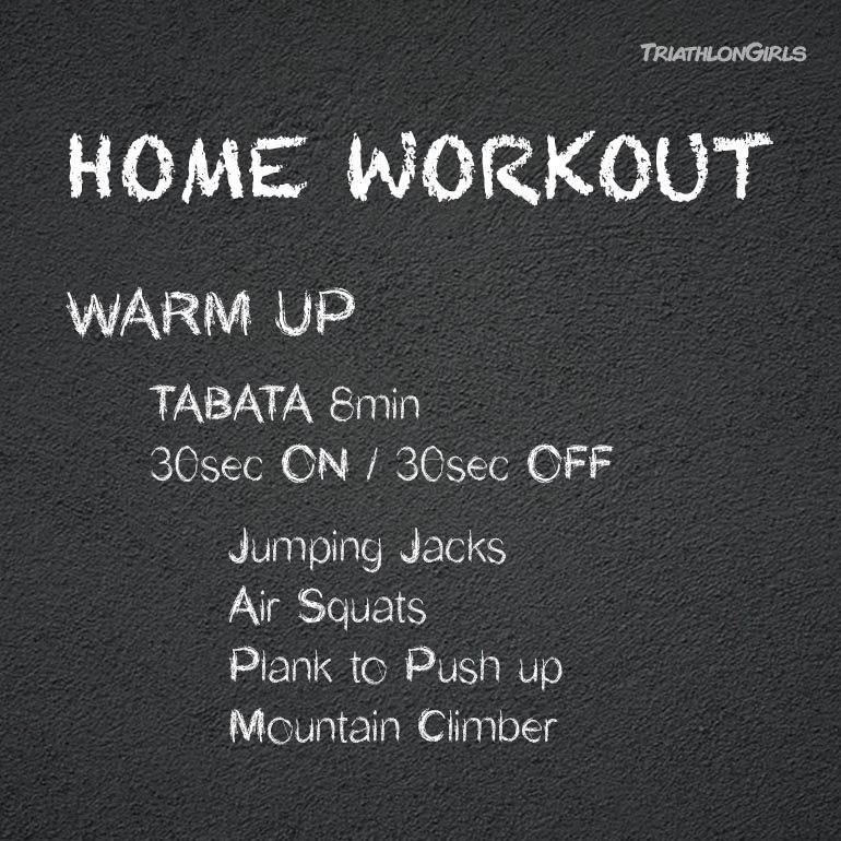 TriathlonGirls Home Workout 01 WarmUp